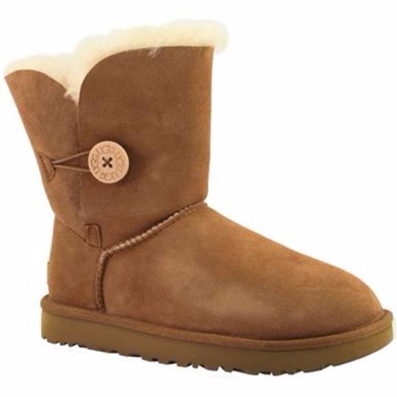UGG Shoes - Ugg Original Bailey Button Chestnut 6